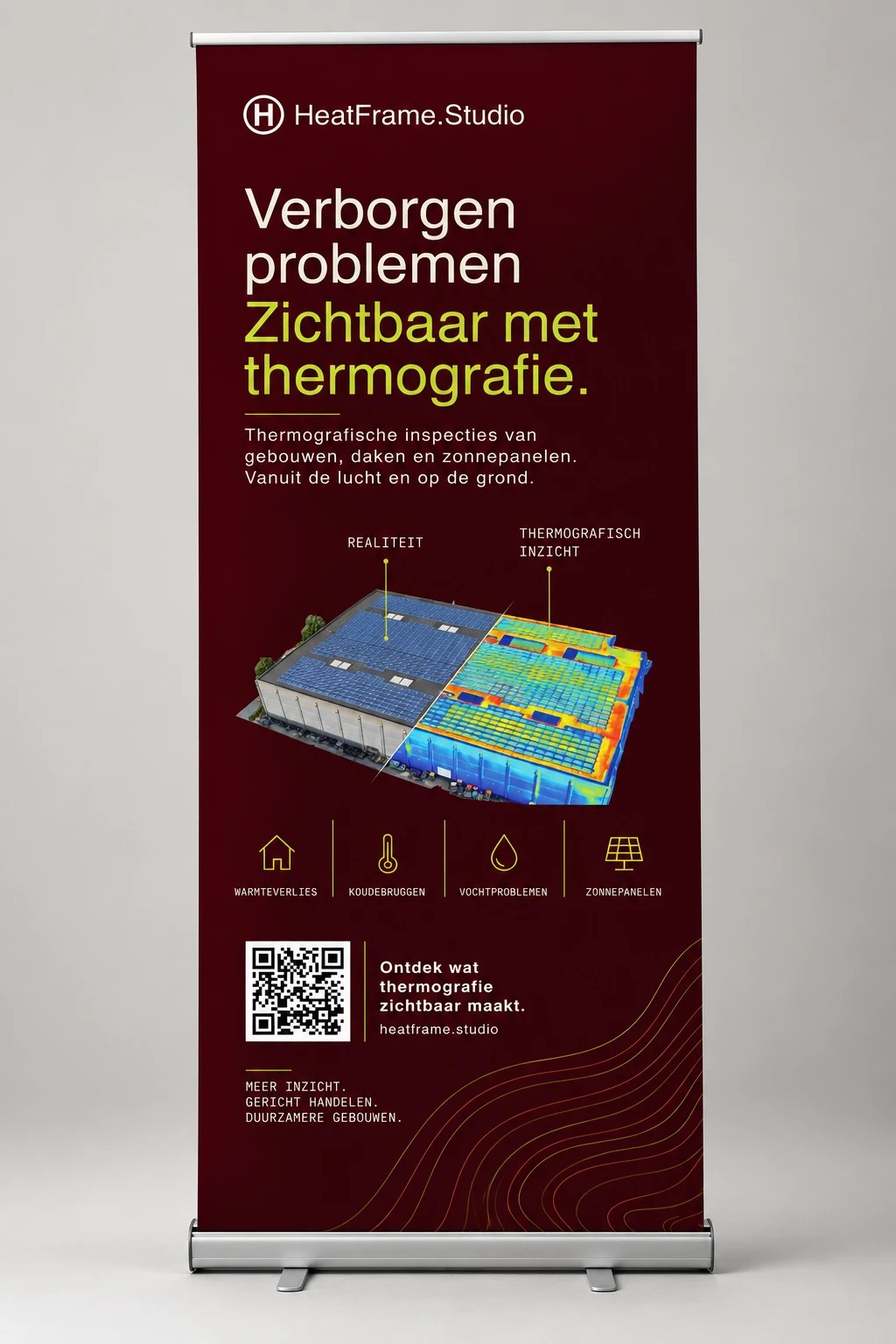 HeatFrame.Studio roll-up banner